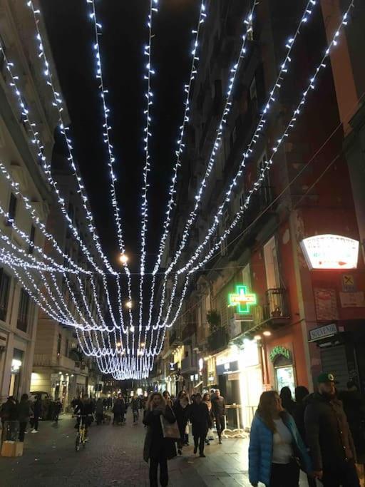 Casa Via Toledo. Centralissima E Vicina Al Porto Leilighet Napoli Eksteriør bilde